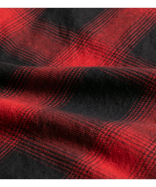 APPLEBUM（アップルバム）の「Ombre Check Shirt (Square)（シャツ/ブラウス・メンズ・ネイビー系/レッド/グリーン系その他・LARGE/X-LARGE/MEDIUM）」の8枚目の写真