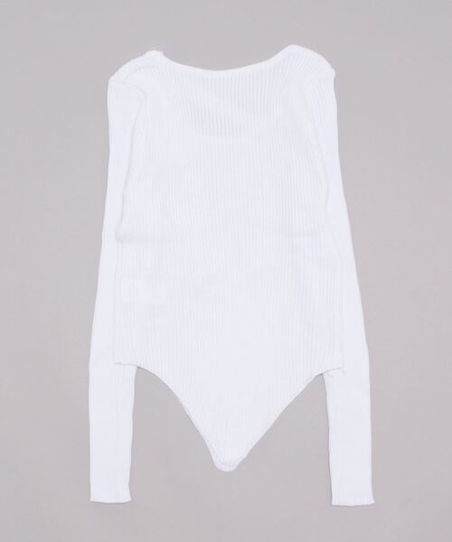 Burner（バーナー）の「【BURNER Recommend Select】イレギュラーカット　リブニット　oku-tops-683333167677-2688（ニット/セーター・レディース・C/D/E/F/A/H/B/G/I・FREE）」の10枚目の写真