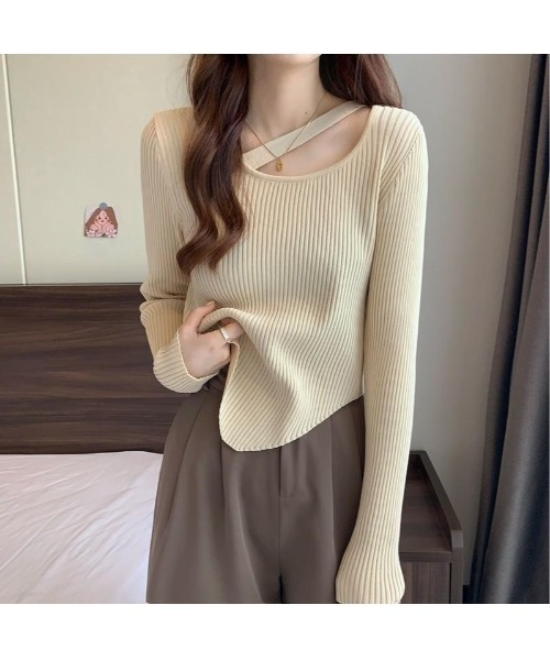 Burner（バーナー）の「【BURNER Recommend Select】イレギュラーカット　リブニット　oku-tops-683333167677-2688（ニット/セーター・レディース・C/D/E/F/A/H/B/G/I・FREE）」の19枚目の写真