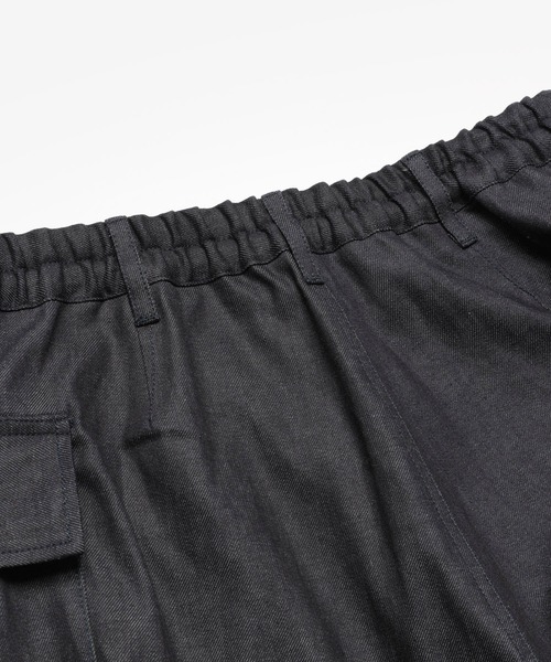 MR.OLIVE(ミスターオリーブ)の「【セットアップ対応】8oz ライトヴィンテージ デニム / 2ポケット カーゴパンツ(カーゴパンツ・メンズ・ナチュラル/インディゴブルー・LARGE/MEDIUM/SMALL)」の7枚目の写真