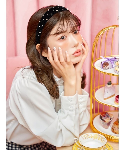 パールベロアカチューシャ（カチューシャ）｜Darich（ダーリッチ）の