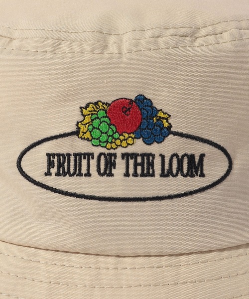FRUIT OF THE LOOM(フルーツオブザルーム)の「リサイクル バケットハット(ハット・メンズ・ベージュ/ブラック/グレー/アイボリー・FREE)」の8枚目の写真