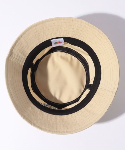 FRUIT OF THE LOOM(フルーツオブザルーム)の「リサイクル バケットハット(ハット・メンズ・ベージュ/ブラック/グレー/アイボリー・FREE)」の7枚目の写真