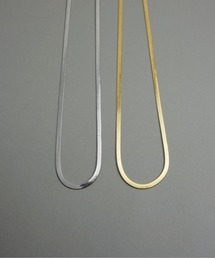 金属アレルギー対応「ieLS」ステンレス フラットスネークチェーン3mm