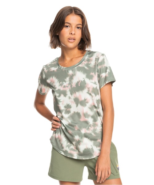 ROXY(ロキシー)の「DANCE OF JOY PRINTED/ロキシー半袖Tシャツ(Tシャツ/カットソー・レディース・ネイビー/カーキ/ブラック・SMALL/X-SMALL/MEDIUM)」の3枚目の写真