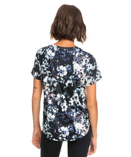 ROXY(ロキシー)の「DANCE OF JOY PRINTED/ロキシー半袖Tシャツ(Tシャツ/カットソー・レディース・ネイビー/カーキ/ブラック・SMALL/X-SMALL/MEDIUM)」の6枚目の写真