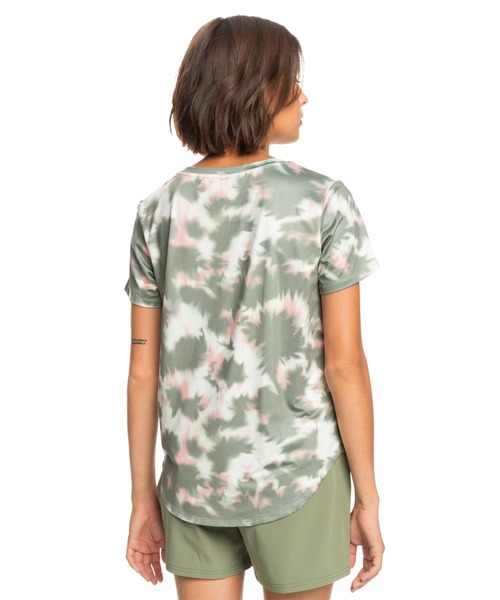 ROXY(ロキシー)の「DANCE OF JOY PRINTED/ロキシー半袖Tシャツ(Tシャツ/カットソー・レディース・ネイビー/カーキ/ブラック・SMALL/X-SMALL/MEDIUM)」の10枚目の写真