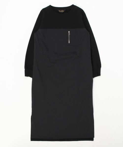 IJIIT&Co.(イジットアンドコー)の「IJIIT&Co.(イジット&コー) ロングスリーブワンピース(ワンピース・レディース・ブラック・F)」の7枚目の写真