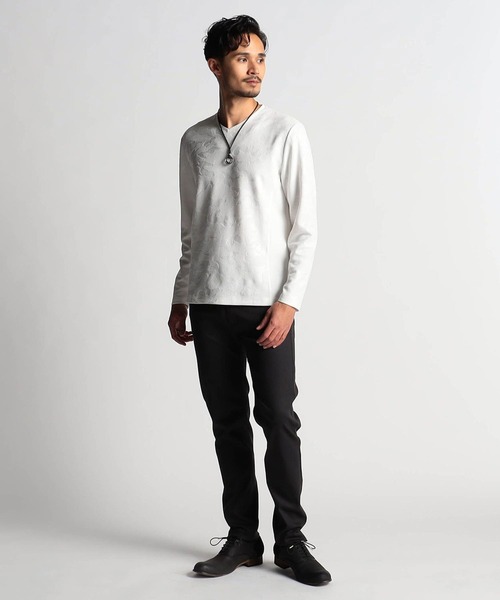 NICOLE CLUB FOR MEN（ニコルクラブフォーメン）の「ブライトガムストレッチヘリンボン５ポケット（その他パンツ・メンズ・ブルー系その他/ホワイト系/ブラック系/ネイビー系・SMALL/MEDIUM/X-LARGE/LARGE）」の6枚目の写真