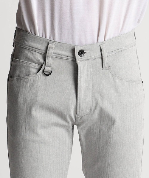 NICOLE CLUB FOR MEN（ニコルクラブフォーメン）の「ブライトガムストレッチヘリンボン５ポケット（その他パンツ・メンズ・ブルー系その他/ホワイト系/ブラック系/ネイビー系・SMALL/MEDIUM/X-LARGE/LARGE）」の9枚目の写真