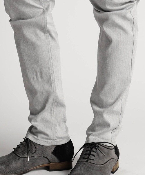 NICOLE CLUB FOR MEN（ニコルクラブフォーメン）の「ブライトガムストレッチヘリンボン５ポケット（その他パンツ・メンズ・ブルー系その他/ホワイト系/ブラック系/ネイビー系・SMALL/MEDIUM/X-LARGE/LARGE）」の13枚目の写真