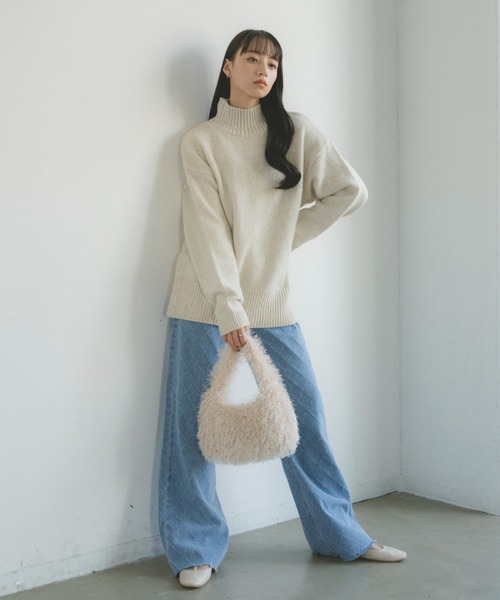 VANNIE U(ヴァニーユー)の「Tストラップバレエシューズ(バレエシューズ・レディース・アイボリー/ブラック・S/M/L/LL)」の22枚目の写真