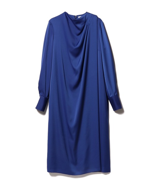 ESTNATION エストネーション 洗える ボウタイサテンワンピース Mサイズ ESTNATION（エストネーション）の「ESTNATION / ボウタイサテン