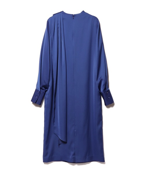 ESTNATION エストネーション 洗える ボウタイサテンワンピース Mサイズ ESTNATION（エストネーション）の「ESTNATION / ボウタイサテン