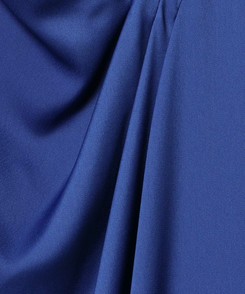 ESTNATION エストネーション 洗える ボウタイサテンワンピース Mサイズ ESTNATION（エストネーション）の「ESTNATION / ボウタイサテン