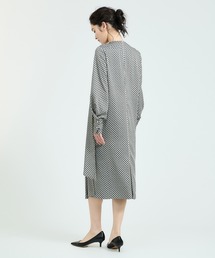 ESTNATION エストネーション 洗える ボウタイサテンワンピース Mサイズ ESTNATION（エストネーション）の「ESTNATION / ボウタイサテン