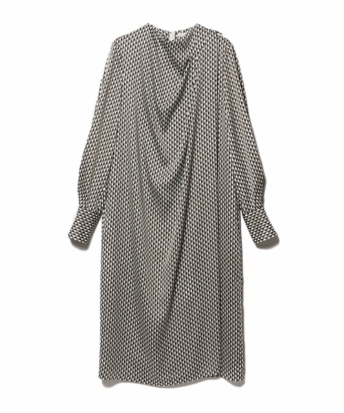 ESTNATION エストネーション 洗える ボウタイサテンワンピース Mサイズ ESTNATION（エストネーション）の「ESTNATION / ボウタイサテン