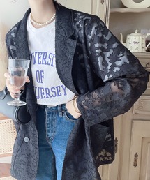 classicalelf | 1枚で上級見え。シアージャガードジャケット(テーラードジャケット)