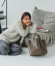 RODE SKO | タッセル付軽量シンプルトートバッグ(トートバッグ)