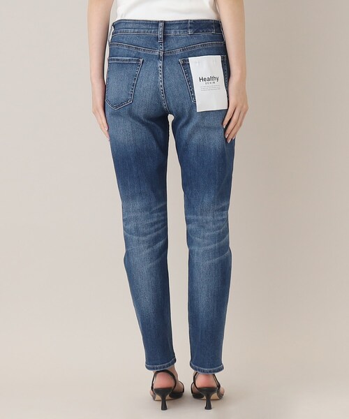 Healthy denim(ヘルシーデニム)の「◆【別注:Healthy DENIM×UNTITLED】 Myrtle(マートル)(デニムパンツ・レディース・サックスブルー/ダークネイビー・00/01/02/03/04/42/44/46/48/99)」の8枚目の写真