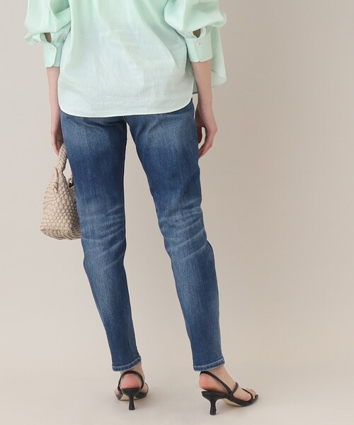 Healthy denim(ヘルシーデニム)の「◆【別注:Healthy DENIM×UNTITLED】 Myrtle(マートル)(デニムパンツ・レディース・サックスブルー/ダークネイビー・00/01/02/03/04/42/44/46/48/99)」の4枚目の写真