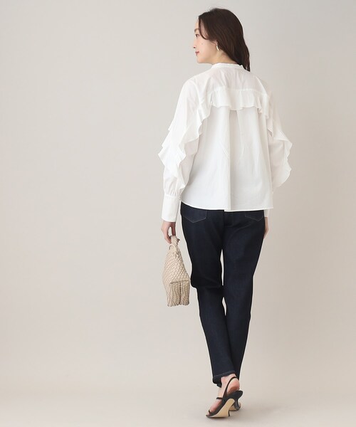 Healthy denim(ヘルシーデニム)の「◆【別注:Healthy DENIM×UNTITLED】 Myrtle(マートル)(デニムパンツ・レディース・サックスブルー/ダークネイビー・00/01/02/03/04/42/44/46/48/99)」の21枚目の写真