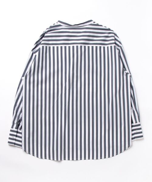 Doux archives ストライプシャツ【新品未使用タグ付き】 ドゥ アルシーヴ DOUX ARCHIVES スキッパーストライプシャツ