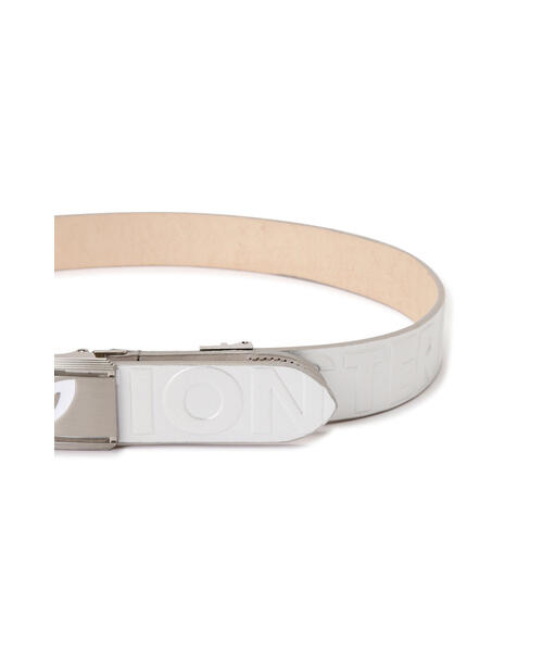 MASTER BUNNY EDITION】スライドバックル ロゴプリントベルト (UNISEX)