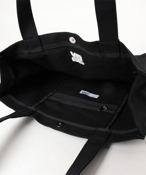 GYDA（ジェイダ）の「【GYDA/ジェイダ】 CANVAS トートバッグ（トートバッグ・レディース・アイボリー/ブラック・FREE）」の5枚目の写真