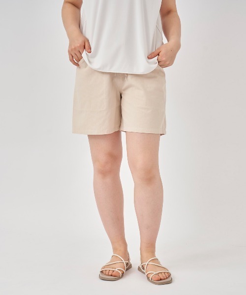 Ocean Pacific(オーシャンパシフィック)の「【OP:オーピー】レディースショートパンツ リップストップ 防蚊 アウトドア(その他パンツ・レディース・ブルー/カーキ/ベージュ・MEDIUM)」の11枚目の写真