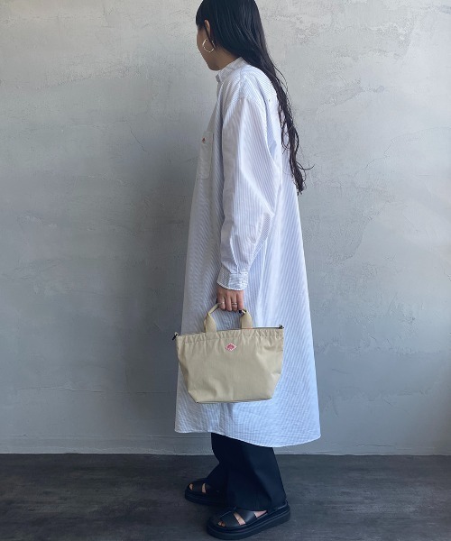 ダントン ワークドレス シャツワンピース ◇[JD-3655CPL]DANTON(ダントン) レギュラーカラーシャツ