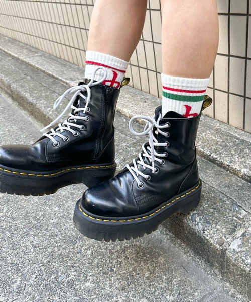 SPINNS(スピンズ)の「麻雀デザイン リブソックス(ソックス/靴下・レディース・ピンク/ホワイト/ブラック・ONESIZE)」の12枚目の写真