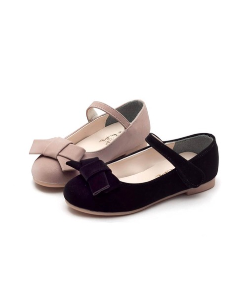 Rora（ローラ）の「シンディ シューズ（パンプス・キッズ・ピンクベージュ/ブラック・17.0cm/18.0cm/19.0cm/20.0cm/21.0cm）」の3枚目の写真