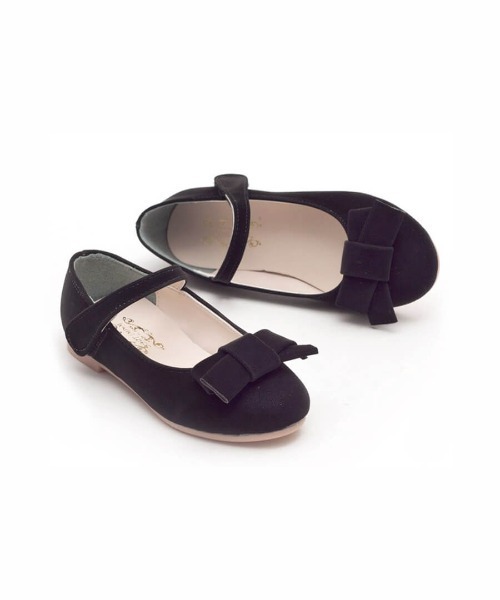 Rora（ローラ）の「シンディ シューズ（パンプス・キッズ・ピンクベージュ/ブラック・17.0cm/18.0cm/19.0cm/20.0cm/21.0cm）」の5枚目の写真