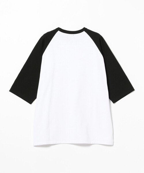 BEAMS(ビームス)の「BEAMS / ルーズフィット ベースボール Tシャツ(Tシャツ/カットソー・メンズ・レッド/ブラック/パープル・S/M/L/XL)」の20枚目の写真