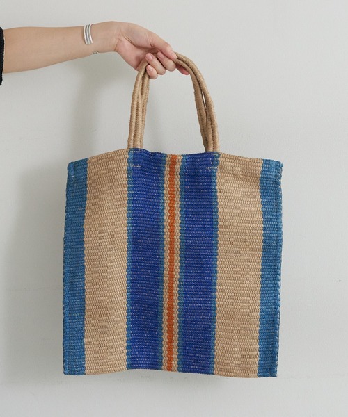 SHENERY（シーナリー）の「(MAISON BENGAL/メイゾンベンガル)トートバッグ（トートバッグ・レディース・ブルー/ピンク/ブラック・FREE）」の22枚目の写真