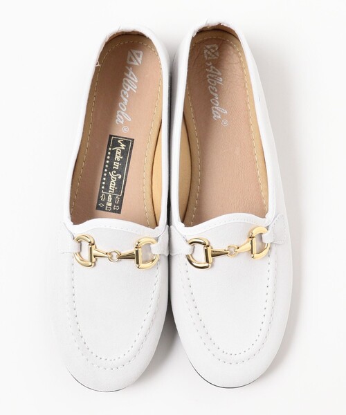 B:MING by BEAMS(ビーミングバイビームス)の「Alberola / ビット付き ローファー(ローファー・レディース・ブラック/オフホワイト・36/37/38/39)」の7枚目の写真