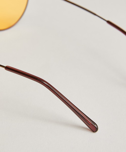 Lui's（ルイス）の「ボストンタイプ#1 / カラーレンズサングラス（サングラス・メンズ・ライトグレー/ブラウン/ブラック/イエロー/グリーン・FREE）」の13枚目の写真