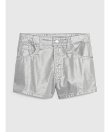 GAP（ギャップ）の「ウォッシュウェル メタリック ハイライズ マイクロミニ ショートパンツ (キッズ)（その他パンツ・キッズ）」