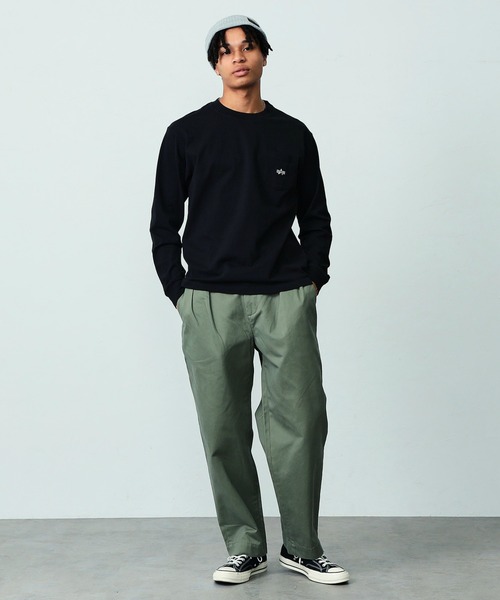 Alpha Industries（アルファインダストリーズ）の「ワッチキャップ / ニット帽（ニットキャップ/ビーニー・メンズ・ブラック/グリーン/ヘザーグレー/オレンジ・FREE）」の15枚目の写真