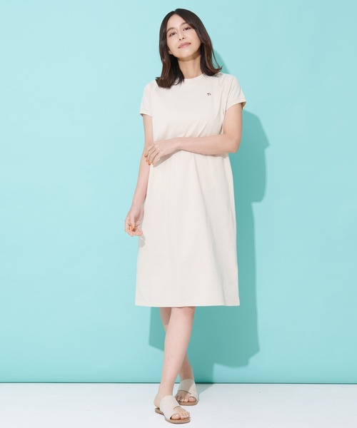 Arnold Palmer（アーノルドパーマー）の「ラグラン フレンチスリーブ カット ワンピース（ワンピース・レディース・ライトブラウン/ブラック/アイボリー・M/S/L）」の11枚目の写真