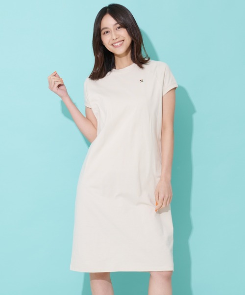 Arnold Palmer（アーノルドパーマー）の「ラグラン フレンチスリーブ カット ワンピース（ワンピース・レディース・ライトブラウン/ブラック/アイボリー・M/S/L）」の10枚目の写真