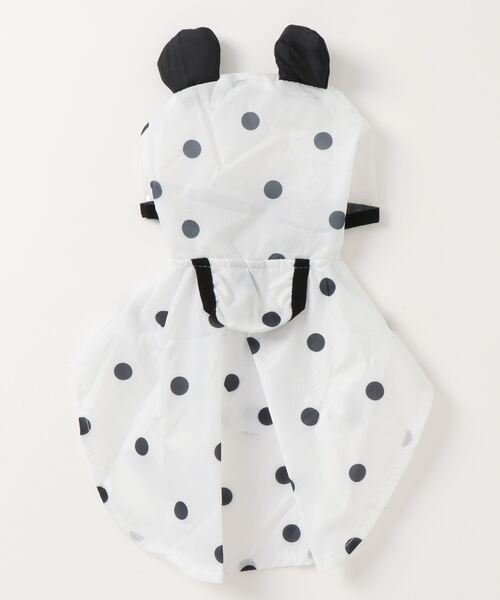 aimoha（アイモハ）の「可愛い　耳付き　ペット用レインコート（ペットウェア・レディース・ホワイト・X-SMALL/MEDIUM/SMALL/LARGE/X-LARGE）」の9枚目の写真