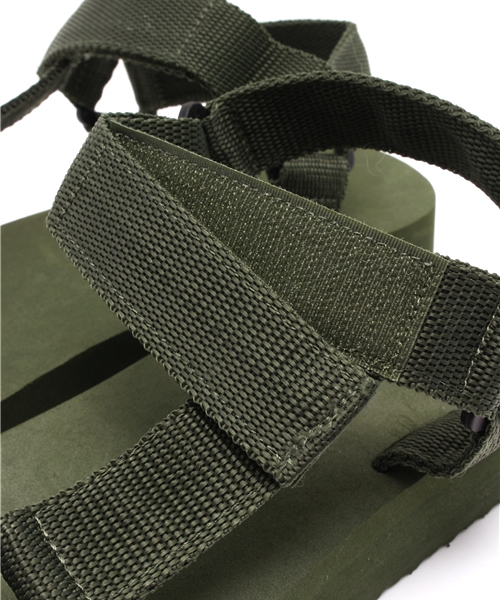 WEGO(ウィゴー)の「WEGO/フラットテープサンダル(サンダル・メンズ・ホワイト/ブラック/カーキ/オレンジ/トリコロール・MEDIUM/LARGE)」の10枚目の写真