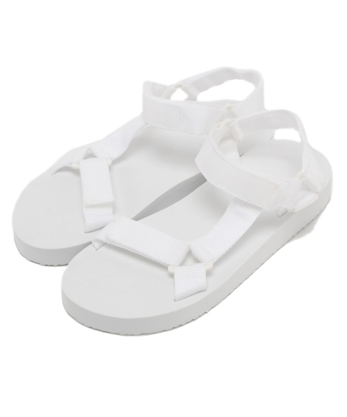 WEGO(ウィゴー)の「WEGO/フラットテープサンダル(サンダル・メンズ・ホワイト/ブラック/カーキ/オレンジ/トリコロール・MEDIUM/LARGE)」の16枚目の写真