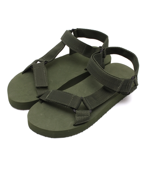 WEGO(ウィゴー)の「WEGO/フラットテープサンダル(サンダル・メンズ・ホワイト/ブラック/カーキ/オレンジ/トリコロール・MEDIUM/LARGE)」の18枚目の写真