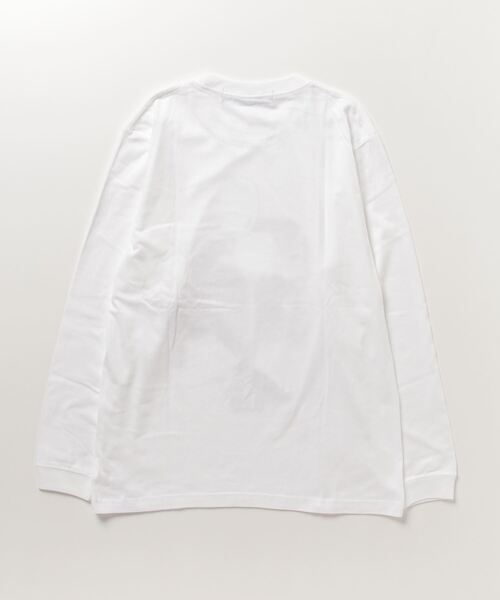 THE Nookie（ザヌーキー）の「『THE nookie LOVE Riho Shishido』 PORTRAIT L/S TEE（Tシャツ/カットソー・レディース・ブラック/ホワイト・LARGE/MEDIUM）」の3枚目の写真