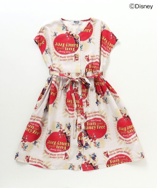 Disney（ディズニー）の「ディズニーキャラクターアロハワンピース（ワンピース・キッズ・ブルー/オフホワイト・90/100/110/120/80/130）」の17枚目の写真