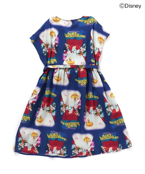 Disney（ディズニー）の「ディズニーキャラクターアロハワンピース（ワンピース・キッズ・ブルー/オフホワイト・90/100/110/120/80/130）」の18枚目の写真