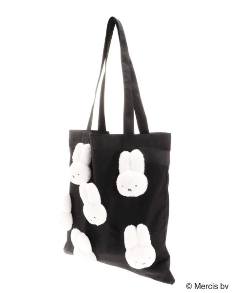 merry jenny（メリージェニー）の「もこもこmiffyトート（トートバッグ・レディース・ブラック/アイボリー・FREE）」の17枚目の写真